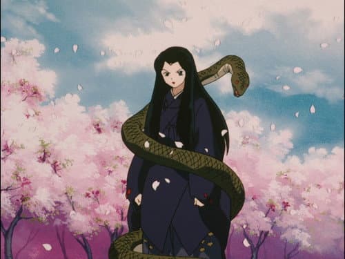 L'appariton de Kikyō et l'envoyé de Shikigami