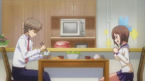 Repas à la maison
