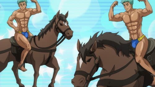 Lulune arrive au galop