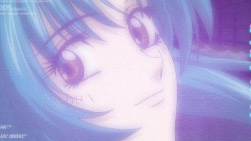 Dans le bleu
