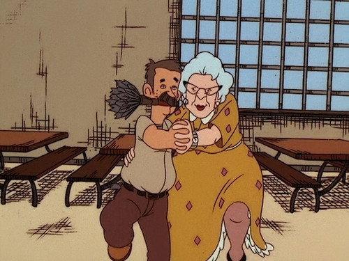 Miss Finster s'enflamme