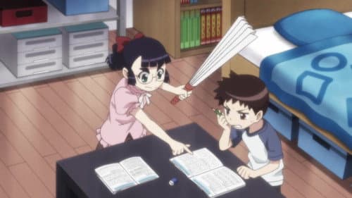 La Bibliothèque et l'amie d'enfance