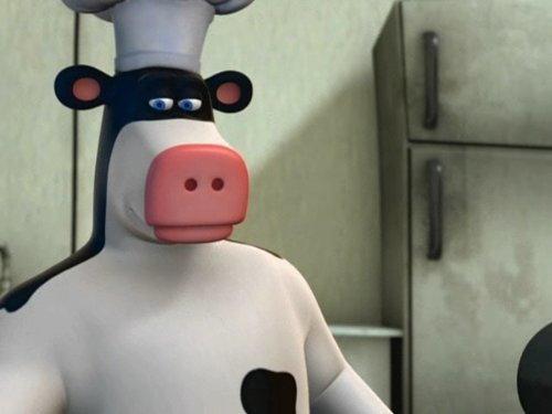 Une vache, un rat