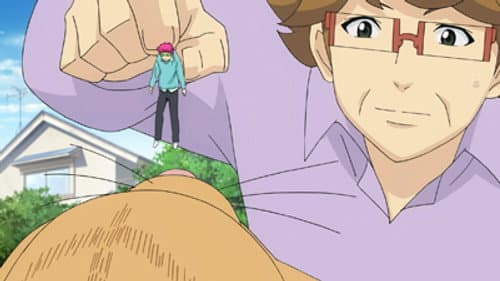 Deuxième visite de Teruhashi chez Saiki + Un jeu d'enfant ! Le milliardaire de paille + Transformation ! Super taille + Il devrait redoubler + Excitation au max ! Soirée karaoké