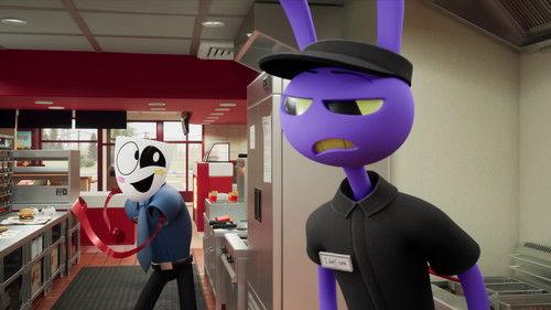Mascarade au Fast Food