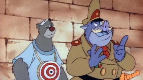 Baloo au régime de bananes