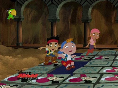 Le puzzle du pirate d'Izzy