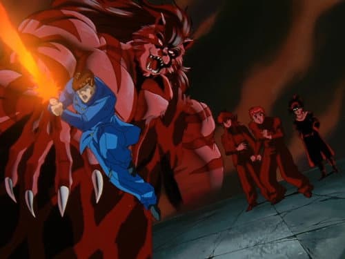 Le combat de Kuwabara et son Epée Astrale