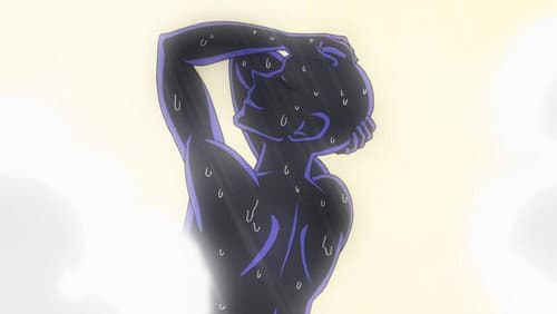La Scène De Douche D'un Noir De Jais
